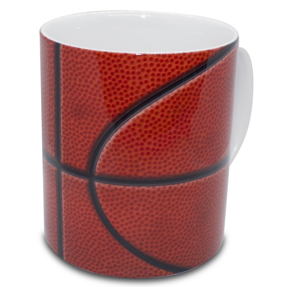 Tazza colazione tema basket - pallacanestro, idea regalo