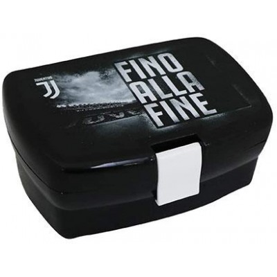 Portamerenda F.C Juventus "Fino alla fine", lunch box contenitore PVC