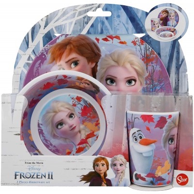 Set Pranzo Frozen 2 - Disney - 3 pezzi