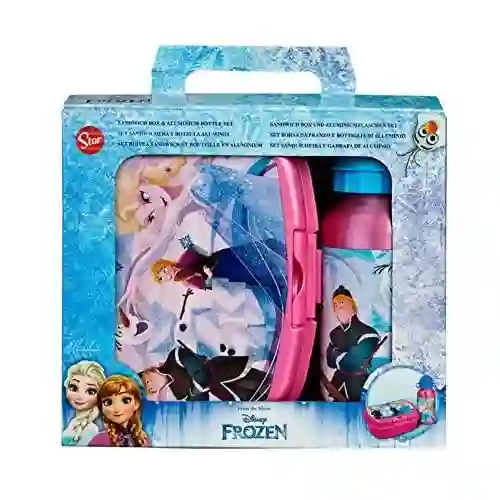 Lunch box Frozen Disney, portamerenda e borraccia