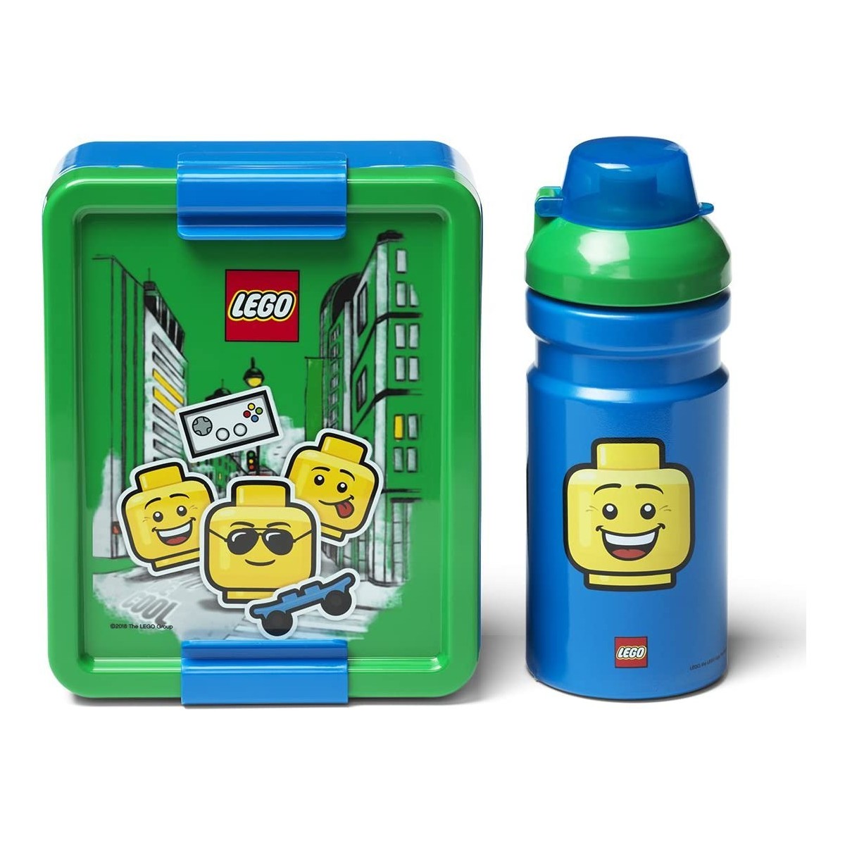 Portavivande e Bottiglia Viola Set per il Pranzo al Sacco Lego Friends