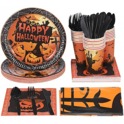 Kit 24 persone Happy Halloween, per allestimenti terrificanti