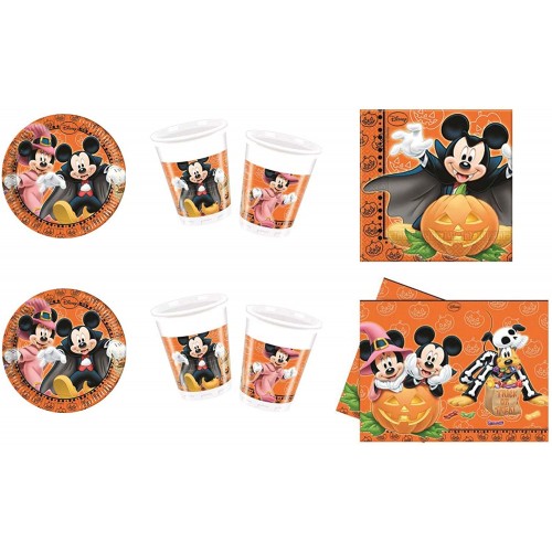 Kit per 8 persone Topolino Mickey Mouse Halloween, party