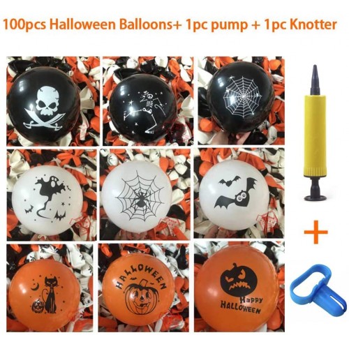 100 palloncini Halloween Party terrificanti