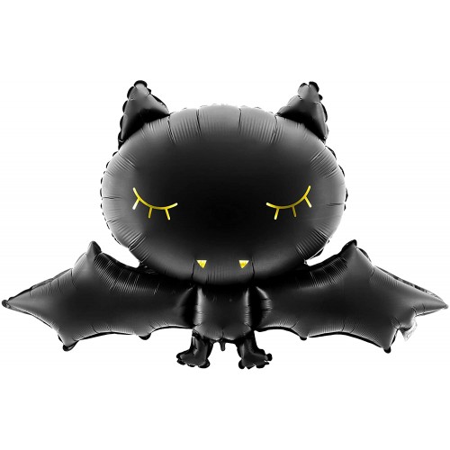 Palloncino Pipistrello nero - Halloween, in alluminio