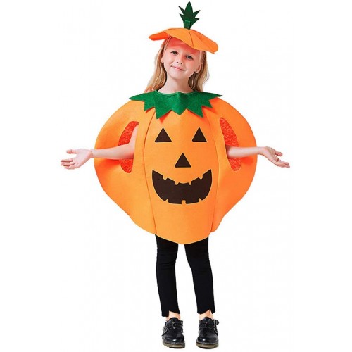 Costume da zucca di Halloween per bambini