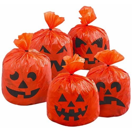 20 sacchetti tema Zucca Halloween, regalini e addobbi