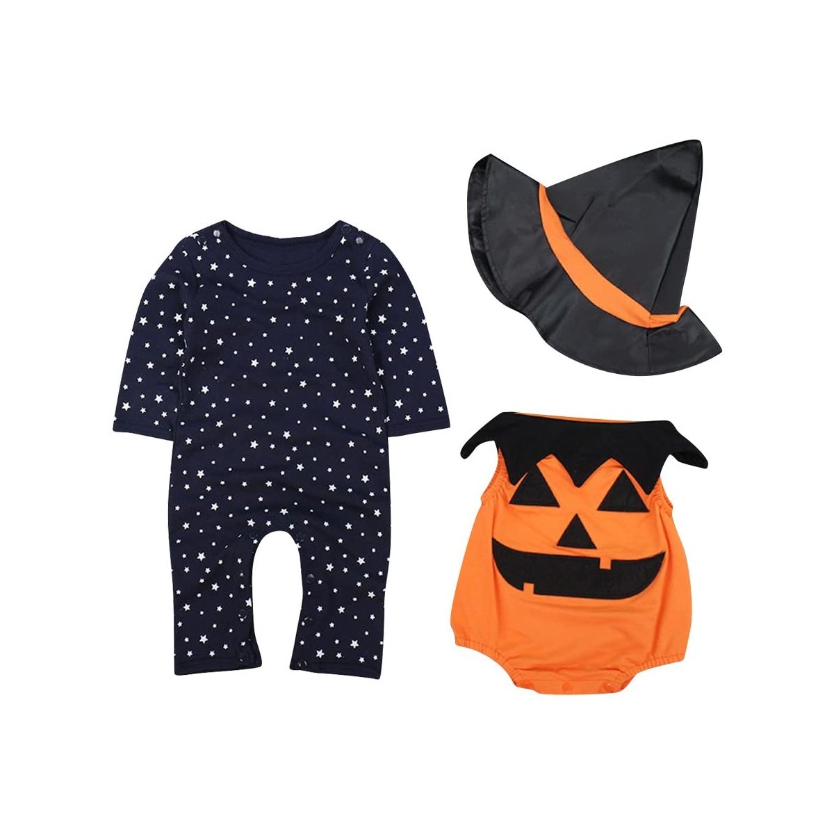 Costume bambino zucca Halloween, per neonati