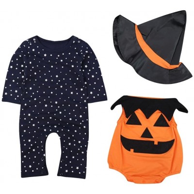 Costume bambino zucca Halloween, per neonati