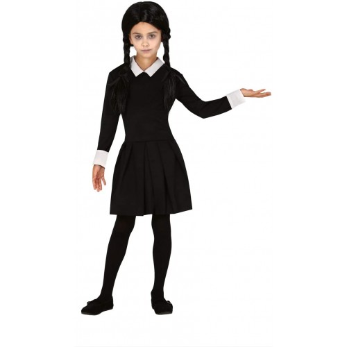 Costume bambina Nottola Addams - Mercoledi / Venerdi