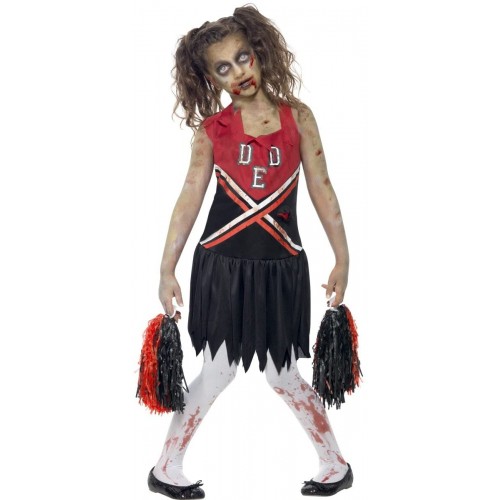 Costume Zombie Cheerleader per bambine - Halloween