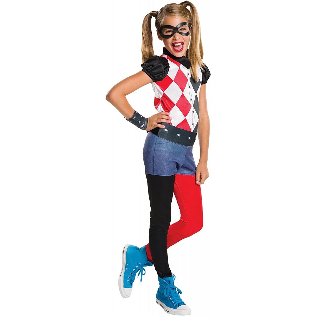Costume Harley Quinn per Bambini, Originale DC Comics