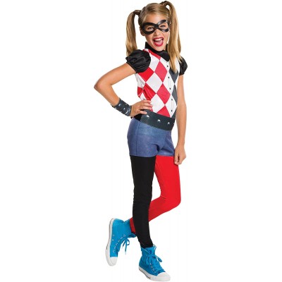 Costume Harley Quinn per Bambini, Originale DC Comics