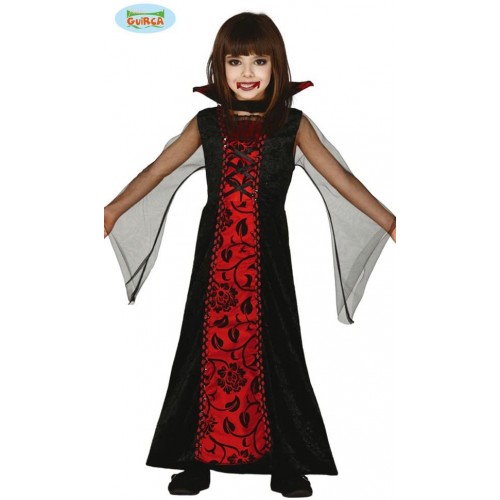Costume Contessa Vampira per bambine per Halloween