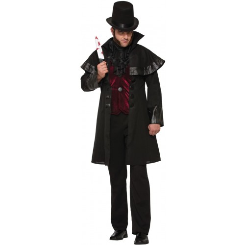 Costume Jack lo Squartatore per adulti, travestimento Halloween