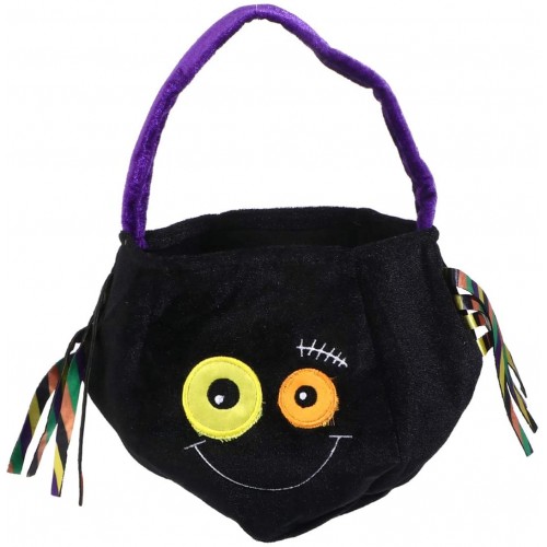 Borsa porta caramelle di Halloween, colore nero