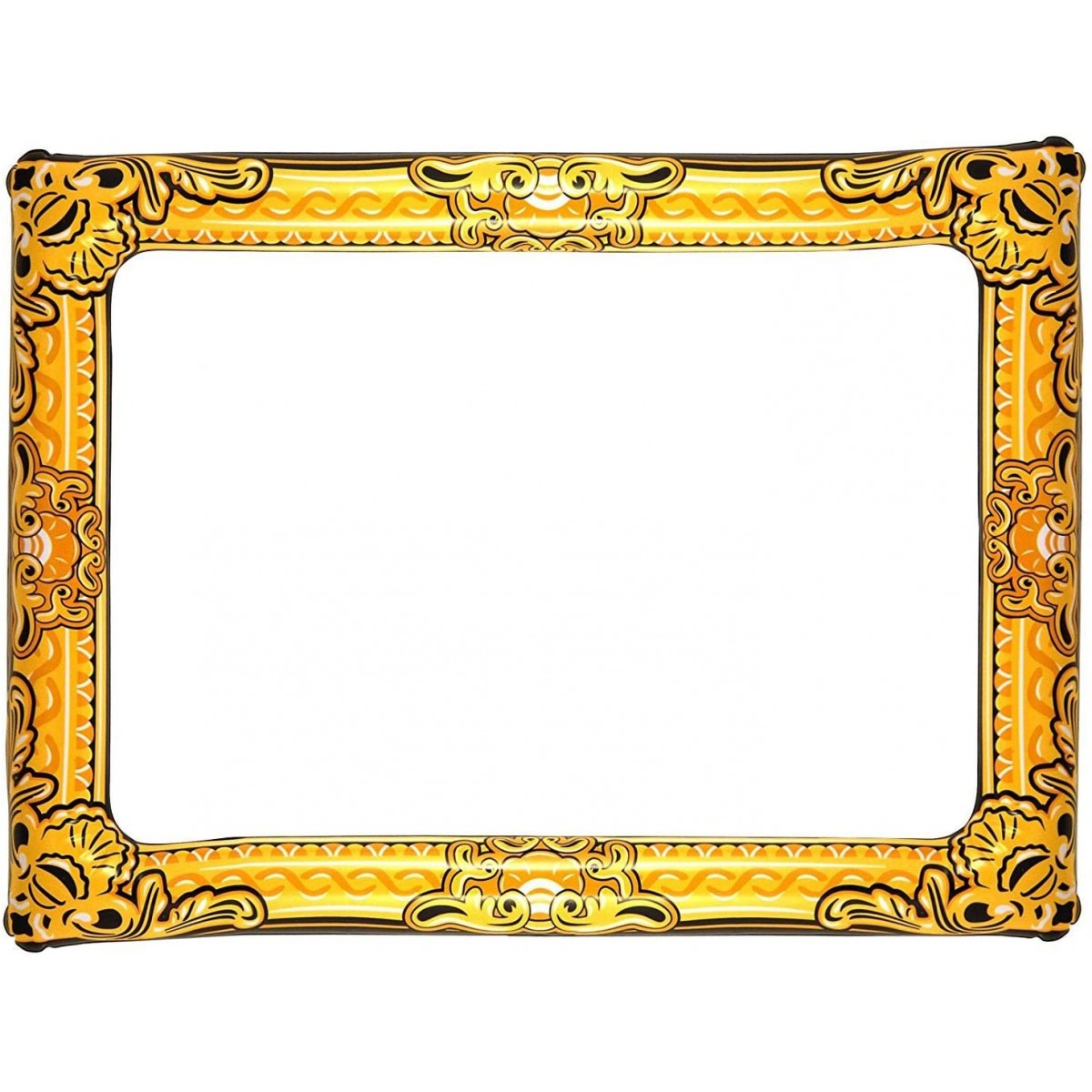 Cornice gonfiabile oro per photo booth