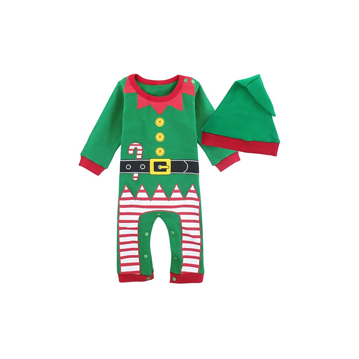 Costume Elfo di Natale per neonati, idea regalo