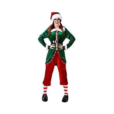 Costume adulto, Elfo Natalizio, per feste in maschera