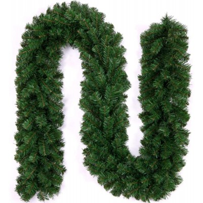 Ghirlanda verde, corona di pino artificiale, in PVC