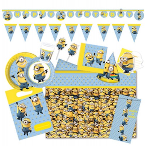 Kit 8 persone Minions con accessori