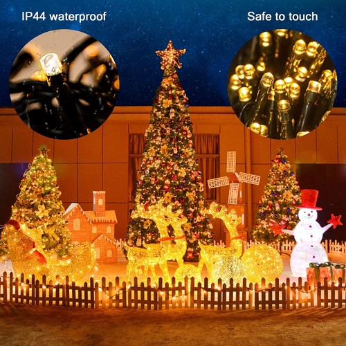 CATENA di luci 40x LED's Party Cantina luce albero di Natale Illuminazione X-MAS Lampada 