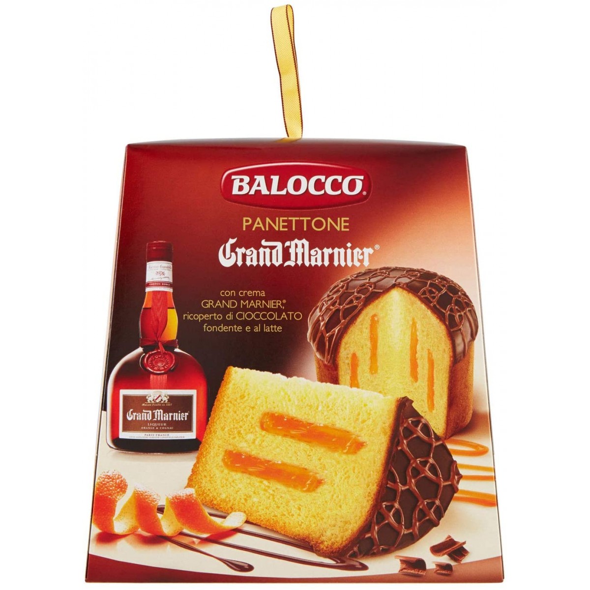 Panettone Grand Manier Balocco da 800 gr, idea regalo