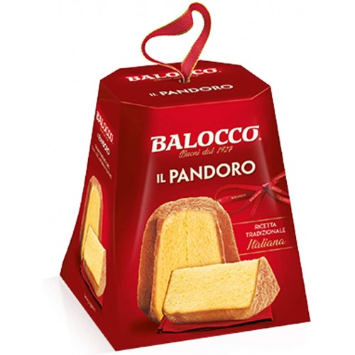Mini Pandoro Balocco da 80gr, panettoncino Natalizio