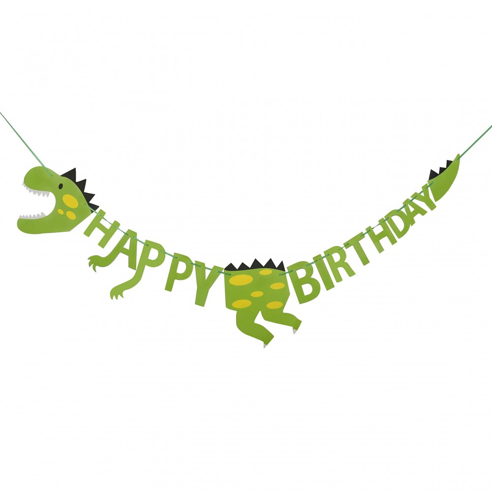 feste e compleanni dei bambini Dinosauro decorazione per ragazzi 24 pezzi Ghirlanda a spirale con dinosauro dinosauro per compleanno 