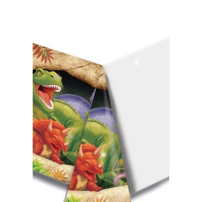 Tovaglia Dinosauri di plastica 137 x 274 cm per compleanni
