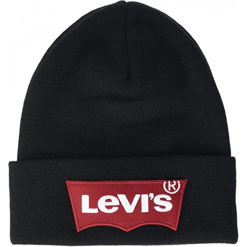 Cappello invernale Levis, colore nero, 100% originale