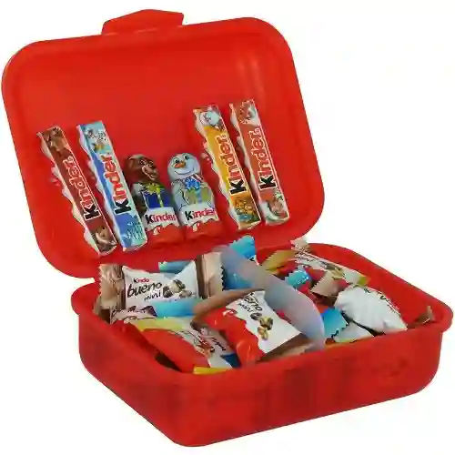 Lunch Box con specialità Kinder da 267g, idea regalo per bambini