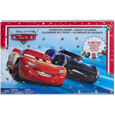 Calendario dell'avvento Cars Disney con giocattoli