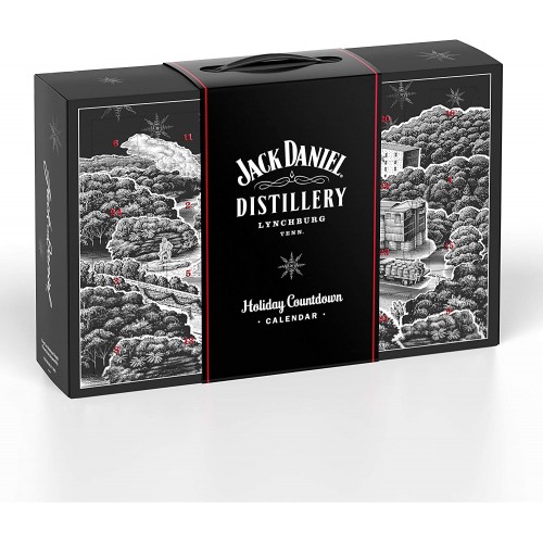 Calendario dell'avvento Jack Daniels con 21 Mini Size Del Famoso Whiskey