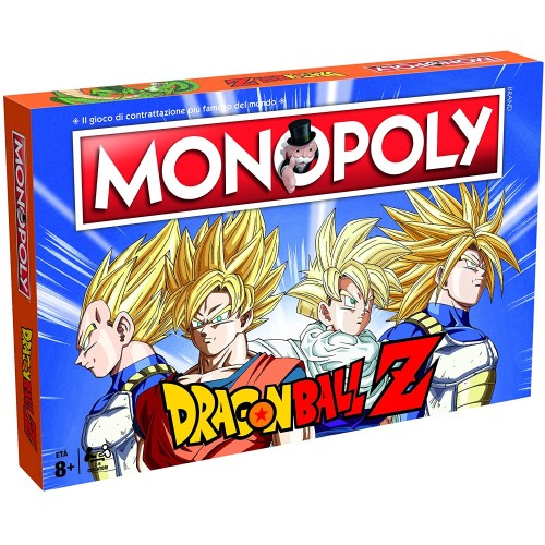 Monopoly Dragon Ball, versione Italiana, gioco da tavolo