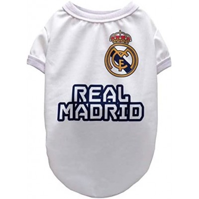 Maglietta per cani del Real Madrid, prodotto ufficiale