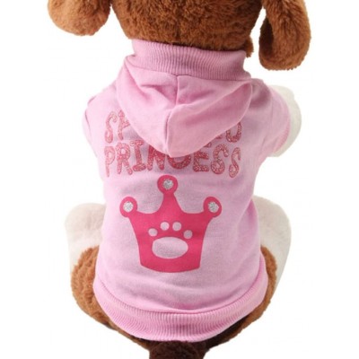 Maglia rosa per cani, dog Princess, per animali domestici