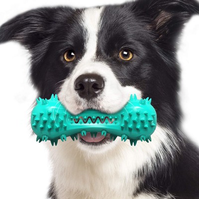 Spazzolino giocattolo con Squeak per cani, morbido per i suoi denti