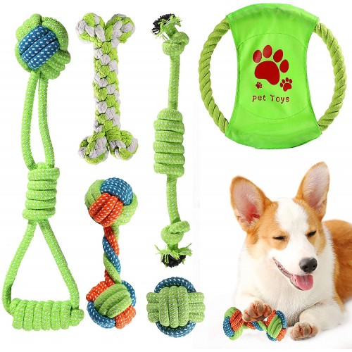giocattolo da masticare per cani giocattolo per cani e gatti 3 pezzi giocattolo per cani a forma di bastoncino di zucchero corda per la pulizia dei denti del cane