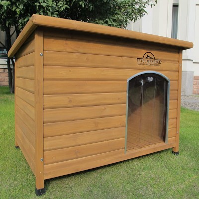 Cuccia per cani Norfolk Extra Large in legno, per cani grandi e medi