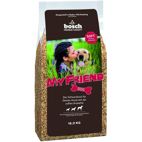 Crocchette per cani integrali - Bosch My Friend Soft, da 15 Kg