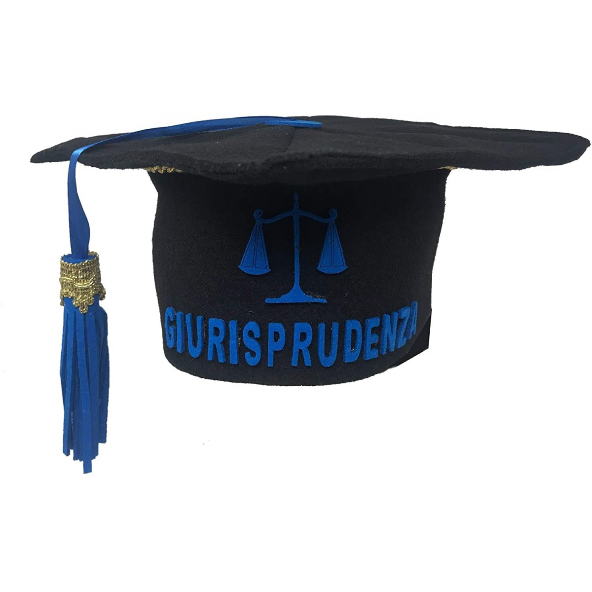 Cappello Tocco di Laurea in feltro per Giurisprudenza