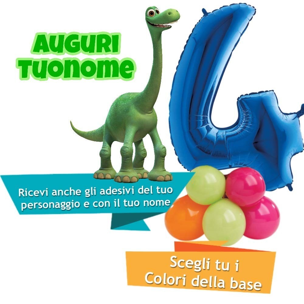 Composizione palloncini The Good Dinosaur