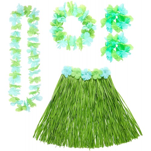 Set Hawaii Verde, abbigliamento e accessori