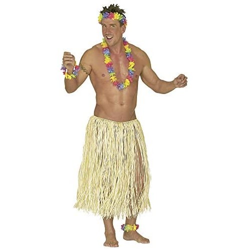 Gonna da tavolo in paglia hawaiana Varadyle decorazione per feste in rafia o cerimonia di laurea 276 x 75 cm 