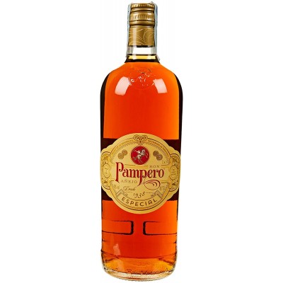 Bottiglia Pampero Especial Rum da 1000 ml, leggero e cremoso