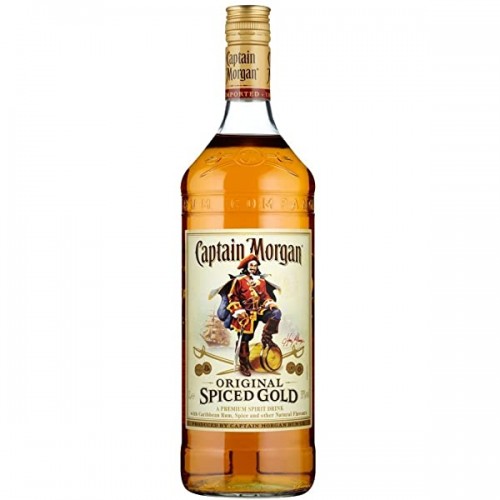 Rum Captain Morgan Spiced da lt.1, Caraibico, con spezie tropicale