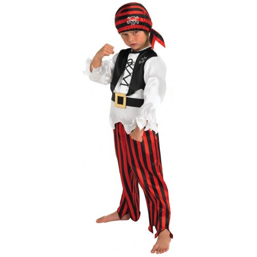 Costume da pirata, corsaro, per bambini