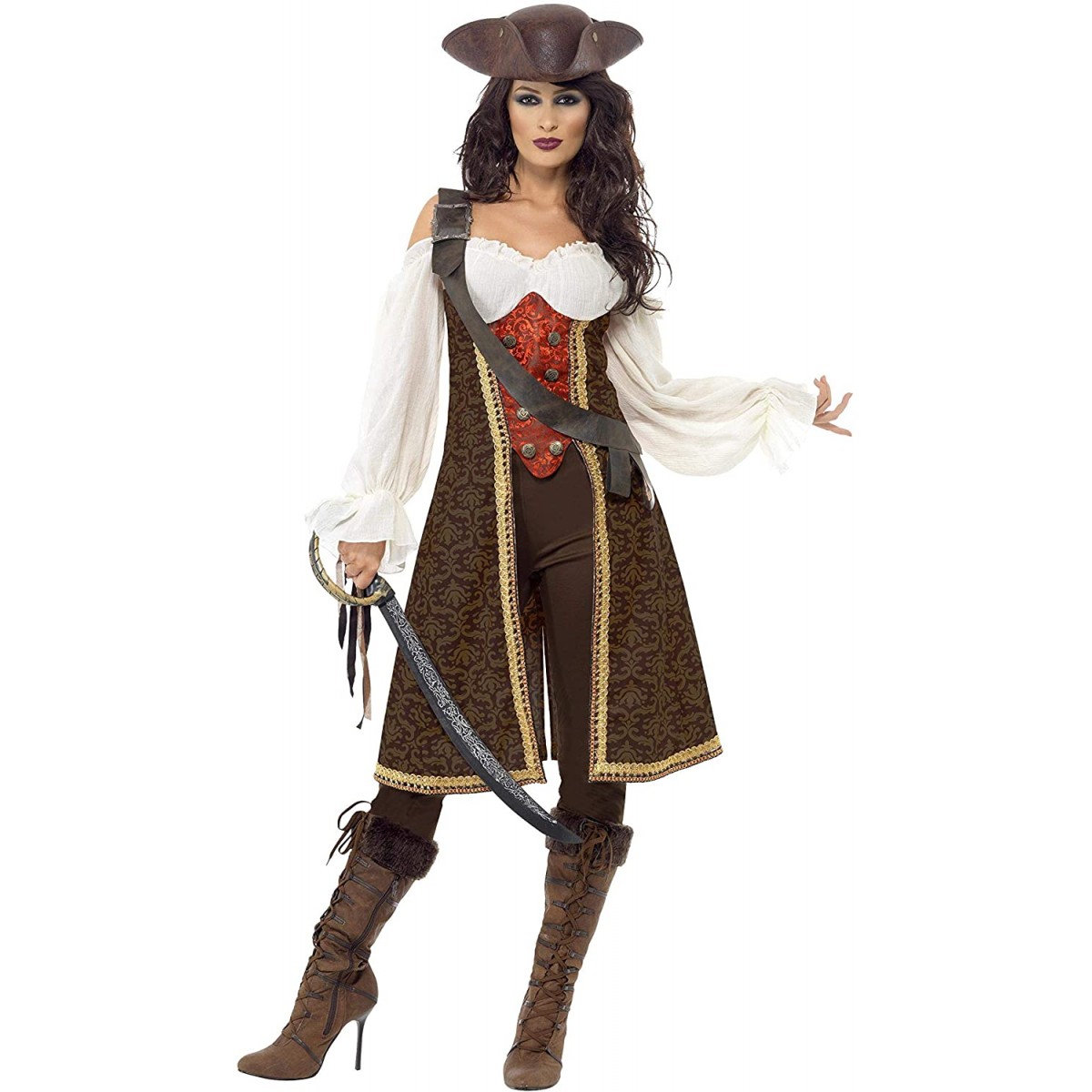 Costume da donna, Lady Pirata, per adulti