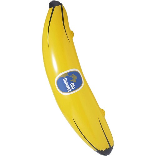 Banana grande gonfiabile da 100 cm, simpatica e divertente